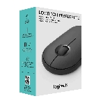 Мышь беспроводная Logitech Pebble M350 графитовый, 1000 dpi, радиоканал, Bluetooth, USB, кнопки - 3, фото14