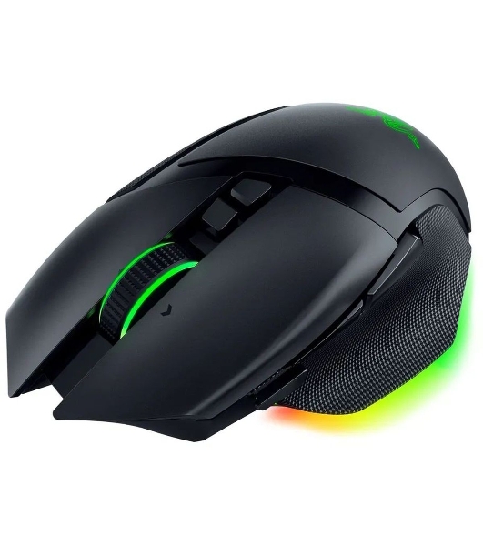 Мышь беспроводная/проводная Razer Basilisk V3 Pro 35K черный, 35000 dpi, радиоканал, Bluetooth, USB, кнопки - 11