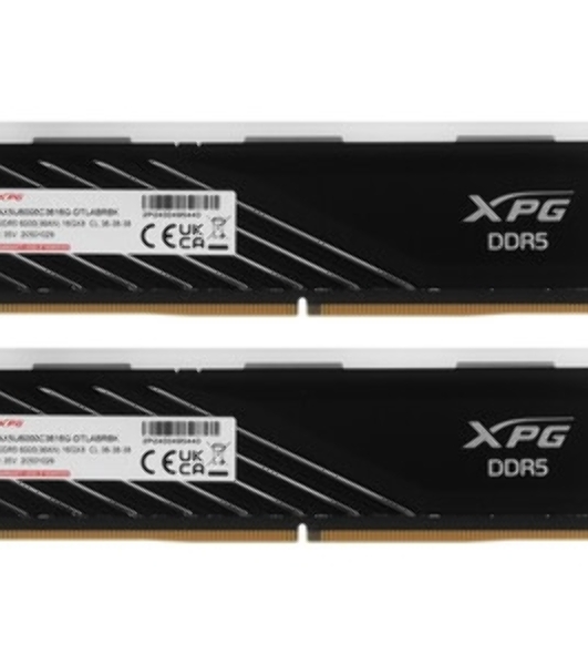 Оперативная память XPG Lancer Blade, DDR5, 32GB (2x16 GB), 6000 MHz, CL36, радиатор, белый