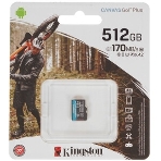 Флеш карта microSDXC 512Gb Kingston SDCG4/512GbSP Canvas Go! Plus V30 A2 w/o adapter, фото6
