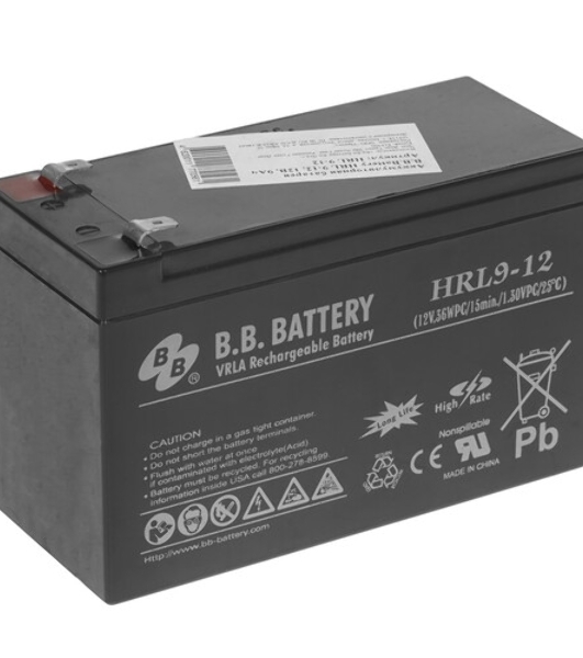 Батарея для ИБП BB HRL 9-12XP 12В 9А·ч