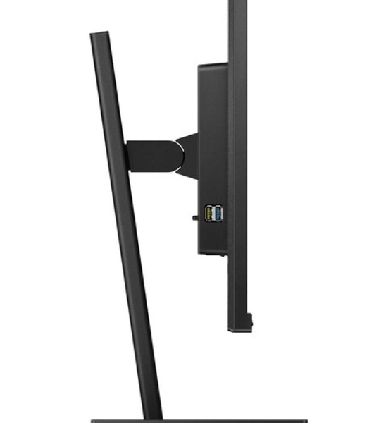 Монитор 23.8' PHILIPS 243S1/00 Black с поворотом экрана (IPS, 1920x1080, 75Hz, 4 ms, 178°/178°, 250 cd/m, 50M:1