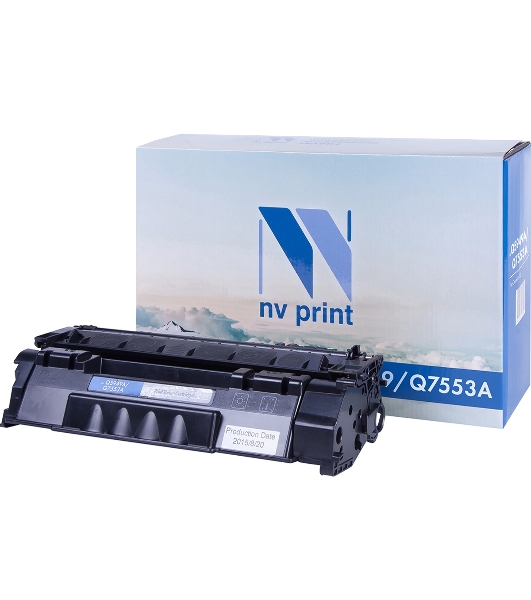 Картридж лазерный NVPrint совместимый HP Q5949A/Q7553A для LJ 1160/1320/3390/3392/P2014/P2015/M2727 (3000k)