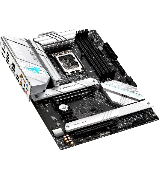 Материнская плата ASUS ROG STRIX B660-A GAMING WIFI D4, LGA 1700, Intel B660, 4xDDR4, 4xSATA, 3xM.2, 1xPCIe 5.0 x16, 1xPCIe 3.0 x4, 2xPCIe x1, 1xHDMI, 1xDP, 1x 2.5Gb LAN, 4xUSB 2.0, 2xUSB 3.2 Gen 1, 1xUSB-A 3.2 Gen 2, 1xUSB-C 3.2 Gen 1, 1xUSB-C 3.2 Gen 2x2, 5x3.5 мм, 7.1, ATX