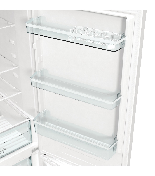Холодильник Gorenje NRK6191EW4 белый двухкамерный 203/99л морозилка снизу