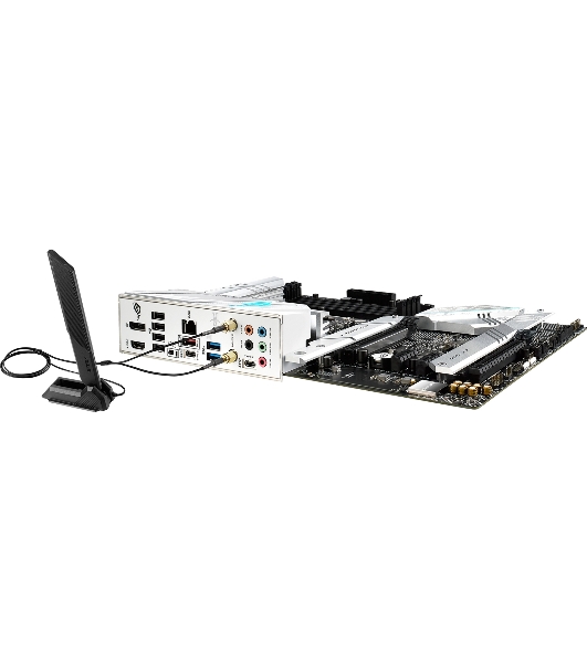 Материнская плата ASUS ROG STRIX B660-A GAMING WIFI D4, LGA 1700, Intel B660, 4xDDR4, 4xSATA, 3xM.2, 1xPCIe 5.0 x16, 1xPCIe 3.0 x4, 2xPCIe x1, 1xHDMI, 1xDP, 1x 2.5Gb LAN, 4xUSB 2.0, 2xUSB 3.2 Gen 1, 1xUSB-A 3.2 Gen 2, 1xUSB-C 3.2 Gen 1, 1xUSB-C 3.2 Gen 2x2, 5x3.5 мм, 7.1, ATX