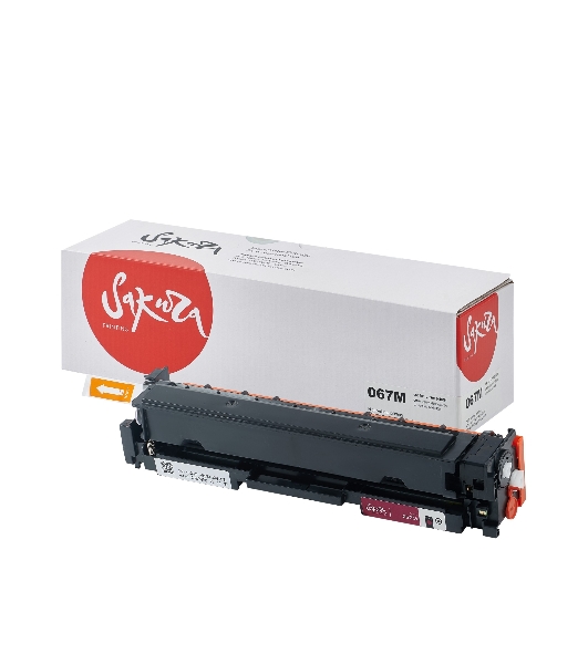 Картридж Sakura 067M (5100C002) для Canon, пурпурный, 1300 к.