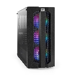 Компьютерный корпус Miditower ExeGate EVO-9205-EVO800 (ATX, БП EVO800RGb с вент. 12 см, с окном, 1хUSB+1хUSB 3.0, аудио, черный, 3 вент. 12см с RGb подсветкой), фото12