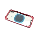 Задняя крышка (корпус) в сборе с рамкой для Apple iPhone XR красный, фото2