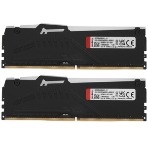Оперативная память Kingston Fury Beast, DDR5, 16Gb (1x16 Gb), 6400 MHz, CL32, радиатор, RGb, черный, фото8
