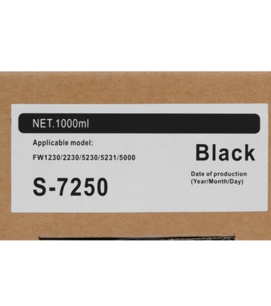 Картридж струйный NVPrint для Riso ComColor FW 1230/2230/5230/5231/5000 (NV-S-7250E, совместимый), Black (1000 мл)
