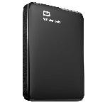 Внешний HDD 2.5' Western Digital Elements Portable, 2TB, USB 3.2 Gen 1 Type-A, 5400 rpm, черный, фото 1