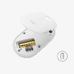 Мышь беспроводная Logitech Pebble M350 графитовый, 1000 dpi, радиоканал, Bluetooth, USB, кнопки - 3, фото11