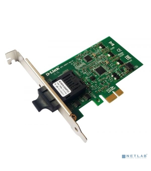 Сетевой адаптер D-Link DFE-560FX/B1A 100Base-FX с SFP -разъемом для шины PCI Express (OEM)