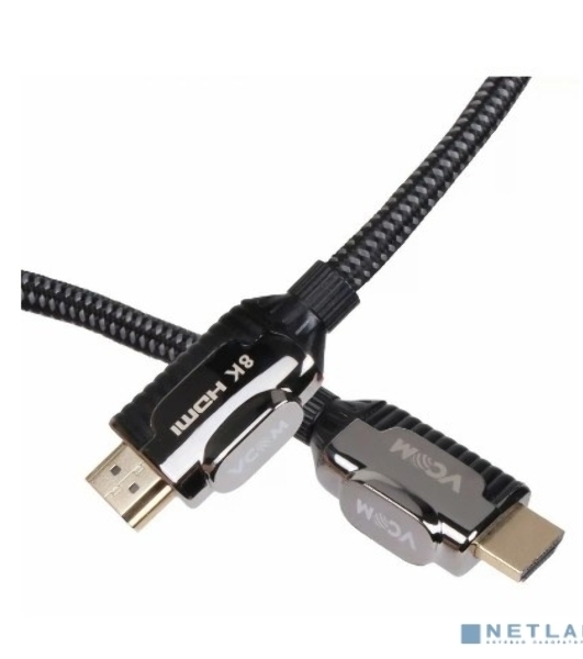Кабель VCOM CG864-2M HDMI 19M/M,ver. 2.1, 8K@60 Hz 2m VCOM CG864-2M