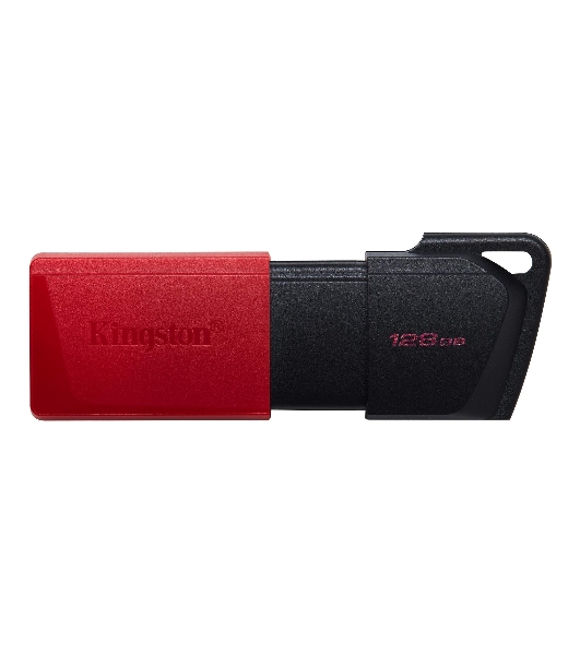 Флешка USB Kingston DataTraveler Exodia M (DTXM/128Gb), 128Gb, USB 3.2 Gen 1, R/W 150/60, черный/красный