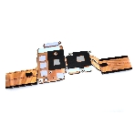 Радиатор системы охлаждения для ноутбука Asus FX503VD GL703VD GL503VD, фото2