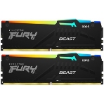 Оперативная память Kingston Fury Beast, DDR5, 32GB (1x32GB), 5200MHz, CL40, DIMM, радиатор, черный, фото13