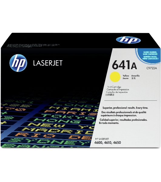 Картридж лазерный HP C9722A желтый для Color LJ 4600 Series 8000 стр.