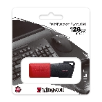 Флешка USB Kingston DataTraveler Exodia M (DTXM/128Gb), 128Gb, USB 3.2 Gen 1, R/W 150/60, черный/красный, фото10