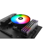 Кулер ID-COOLING DK-03 RAINBOW черный/серебристый 120мм алюминий 1800rpm 26db 4-pin 100W 63мм, фото10