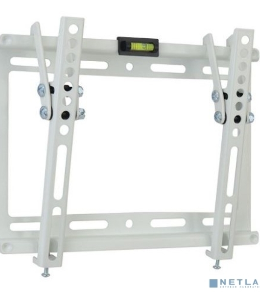 Кронштейн Kromax IDEAL-6 белый, для LED/LCD TV 15'-47', max 35 кг, настенный, 1 ст свободы, наклон 0°-15°, от стены 28 мм, max VESA 200x200 мм