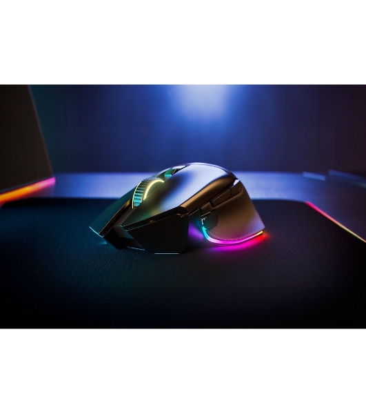 Мышь беспроводная/проводная Razer Basilisk V3 Pro 35K черный, 35000 dpi, радиоканал, Bluetooth, USB, кнопки - 11