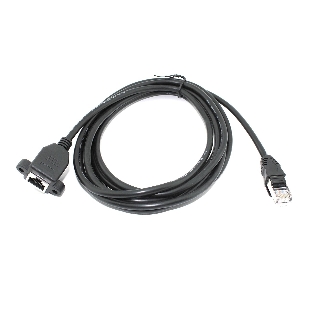 Удлинитель RJ45 папа-мама для монтажа на корпу 3 м