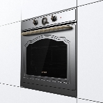 Духовой шкаф электрический Gorenje BOS67372CLB черный, фото17