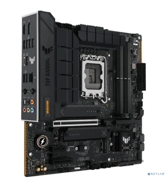 Материнская плата ASUS TUF GAMING B760M-PLUS WIFI II, LGA 1700, Intel B760, 4xDDR5, 4xSATA, 3xM.2, 1xPCIe 5.0 x16, 1xPCIe x4, 1xUSB-A 3.2 Gen 2, 2xUSB-A 3.2 Gen 1, 4xUSB 2.0, 1xUSB-C 3.2 Gen 2x2, 1x2.5Gb LAN, 5x3.5 мм, 7.1, Wi-Fi 6E, Bluetooth 5.3, mATX