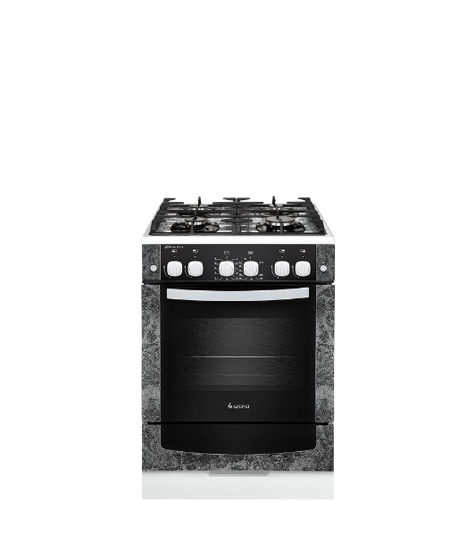 Плита газовая Gefest ПГ 6500-02 0113 черный, конфорок 4 шт, духовка 52 л, 60 см x 85 см x 60 см