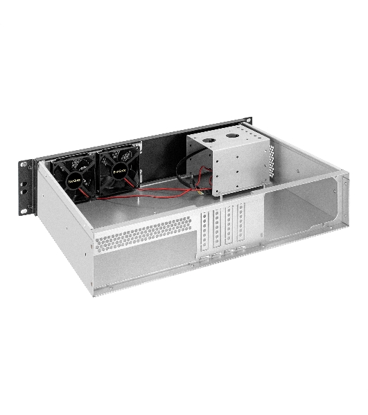 Серверный корпус ExeGate Pro 2U330-03 RM 19', высота 2U, глубина 330, без БП, 2*USB