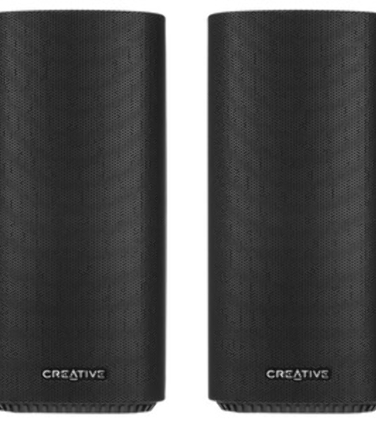 Акустическая система Creative T100 2.0 черный 40Вт BT