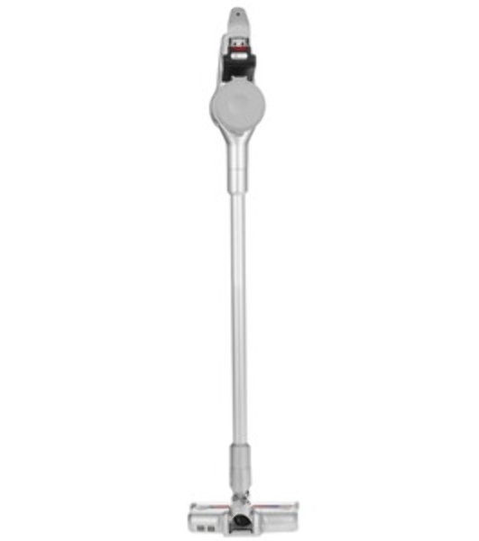 Пылесос вертикальный Sharp ECSB72RS серебристый/красный, питание от аккумулятора, 95 Вт, уборка сухая, пылесборник 1 л, работа от АКБ max 36 мин
