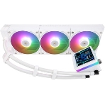 Водяное охлаждение для процессора Thermalright Grand Vision 360 (360mm, LED, White, ARGB/Fans: 3x120mm, 80.45CFM, 29.4dBA, 2150RPM/Pump height 72.5mm, 6400RPM, Rad thickness 27mm/S: 1700, 1200, 1851, 115X, 2011, 2066, AM5, AM4), фото13