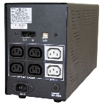 Источник бесперебойного питания Powercom Imperial IMP-1500AP 900Вт 1500ВА черный, фото3