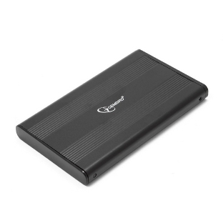 Внешний корпус для HDD Gembird EE2-U2S-5 2.5' EE2-U2S-5, черный, USB 2.0, SATA