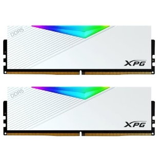 Оперативная память XPG Lancer, DDR5, 64GB (2x32GB), 6000MHz, CL30, DIMM, с радиаторами, RGB, белый