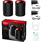 Бесшовный Mesh роутер Cudy M3000(2-PACK) AX3000 10/100/1000/2500BASE-T, белый (упак.:2шт), фото7
