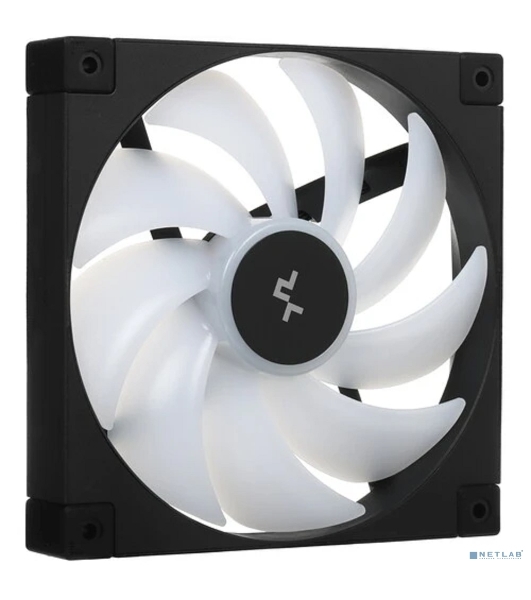 Вентилятор для корпуса DEEPCOOL FD14 ARGb черный, 140 мм, 1650 об/мин, 25.2 дБ, 4 pin
