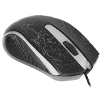 Мышь проводная Oklick 395M SHADOW черный, 1500 dpi, USB, кнопки - 3, фото4