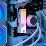 Оперативная память Kingston Fury Beast, DDR5, 16Gb (1x16Gb), 6000MHz, CL36, DIMM, с радиатором, RGB, белый, фото6