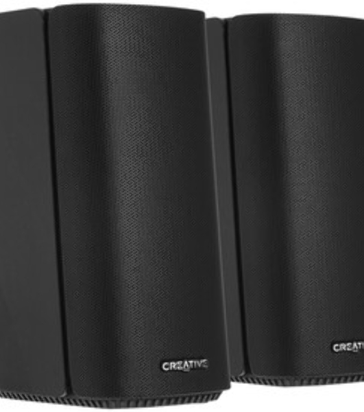 Акустическая система Creative T100 2.0 черный 40Вт BT