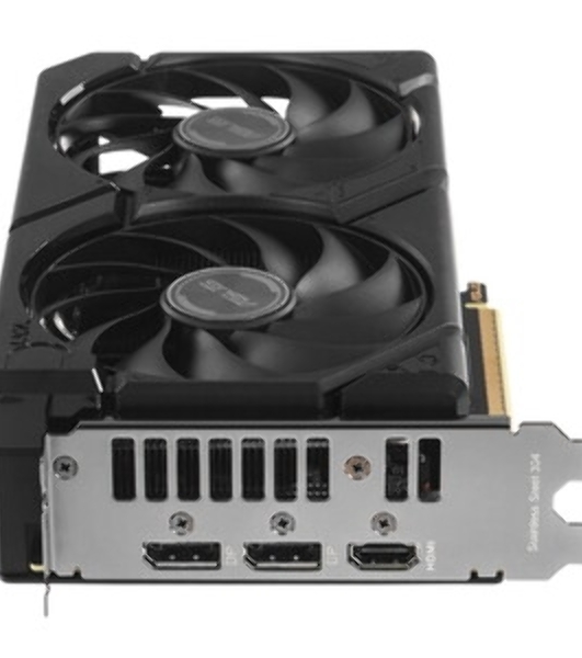 Видеокарта Asus PCI-E 5.0 DUAL-RX9060XT-16G AMD Radeon RX 9060XT 16Gb 128bit GDDR6 2550/20000 HDMIx1 DPx2 HDCP Ret