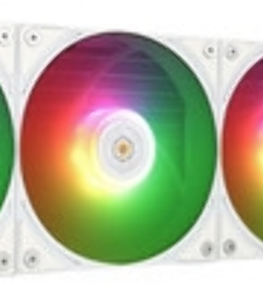 Водяное охлаждение для процессора Thermalright Grand Vision 360 (360mm, LED, White, ARGB/Fans: 3x120mm, 80.45CFM, 29.4dBA, 2150RPM/Pump height 72.5mm, 6400RPM, Rad thickness 27mm/S: 1700, 1200, 1851, 115X, 2011, 2066, AM5, AM4)
