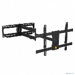 Кронштейн Kromax DIX-30 черный 2 шт/уп. Кр. стал. настенный для TV 32'-65', max 60 кг. 5 ст св., нак. ±10°, пов. ±90°, от ст. 85-1080 мм., max VESA 600x400 мм., фото5