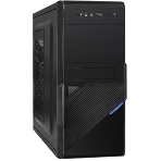 Компьютерный корпус ExeGate EX284018RUS Minitower BA-201 Black, mATX, (AA350, 80мм), 2*USB, Audio, фото10