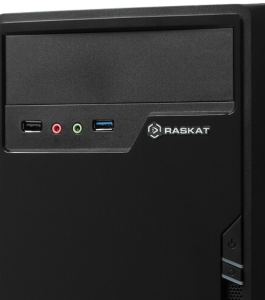 Компьютер Raskat Standart 500 (AMD Ryzen 5 5600GT, RAM 8Gb, SSD 256Gb, No OS, White)