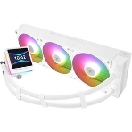 Водяное охлаждение для процессора Thermalright Grand Vision 360 (360mm, LED, White, ARGB/Fans: 3x120mm, 80.45CFM, 29.4dBA, 2150RPM/Pump height 72.5mm, 6400RPM, Rad thickness 27mm/S: 1700, 1200, 1851, 115X, 2011, 2066, AM5, AM4), фото11