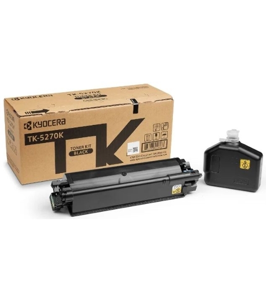 Картридж лазерный Kyocera TK-5270K (1T02TV0NL0) черный для M6230cidn/M6630cidn/P6230cdn 8000 стр